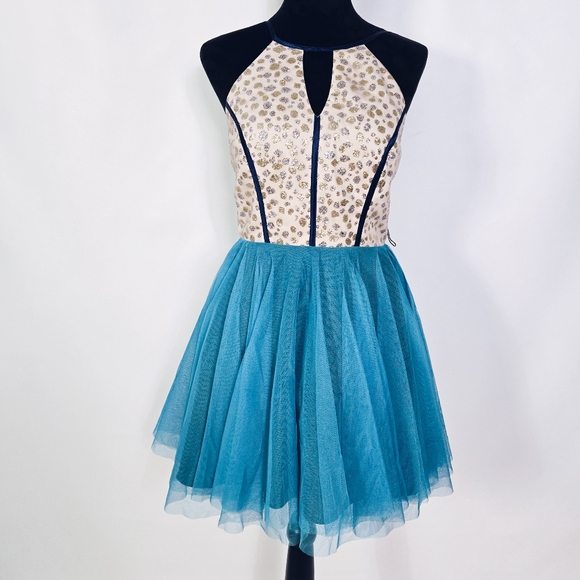 Teeze Me Vintage Tulle Mini Dress - Picture 2 of 6